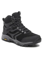 Buty trekkingowe męskie - Halti Trekkingi Ragnar Mid Dx M 054-2803 Czarny - miniaturka - grafika 1