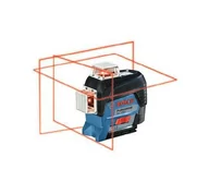 Poziomice, łaty, miary - Bosch Gll 3-80C Poziomica Laser + Tyczka Walizka - miniaturka - grafika 1