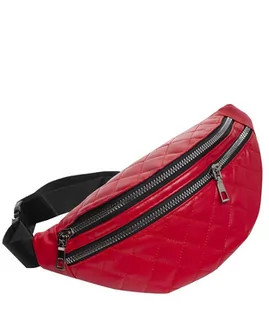 Pikowana nerka saszetka miękka eko skóra stylowa - Nerki - miniaturka - grafika 1