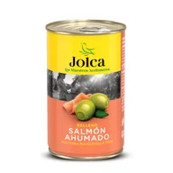 Pasztet i przetwory mięsne - Hiszpańskie oliwki zielone z łososiem w puszce 300 g Jolca - miniaturka - grafika 1