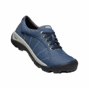 Buty miejskie damskie KEEN PRESIDIO CANVAS - Klapki i japonki męskie - miniaturka - grafika 5