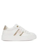 Buty dla dziewczynek - Tommy Hilfiger Sneakersy T4A9-34421-1281 M Biały - miniaturka - grafika 1