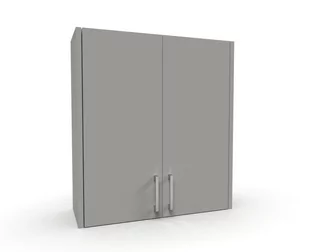 SZAFKA ŁAZIENKOWA WISZĄCA SZAFKA DO ŁAZIENKI ZUZIA 62 / 56 / 20 CM SZARY - Szafki łazienkowe - miniaturka - grafika 1