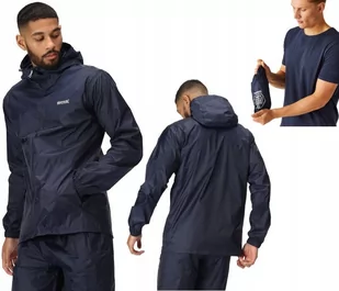 Męska kurtka przeciwdeszczowa Regatta z membraną RMW281 540 XXL - Kurtki męskie Męska kurtka przeciwdeszczowa Regatta z membraną RMW281 540 XXL - Kurtki męskie - miniaturka - grafika 1