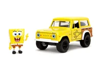 Samochody i pojazdy dla dzieci - JADA 1973 FORD BRONCO + SPONGE BOB KANCIASTOPORTY 1:24 253255081 - miniaturka - grafika 1