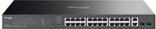 Switche - TP-Link OMADA switch ES228GP 26xGbE,2xSFP,24xPoE+,250W - miniaturka - grafika 1