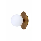 Lampy ścienne - Roma kinkiet 1-punktowy złoty LP-1345/1W GD - miniaturka - grafika 1