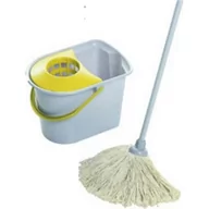 Miotły, szufle, mopy - Vermop Mini Aquva wiadro z sitem i mopem bez kija - miniaturka - grafika 1
