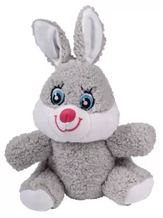Pluszowy królik SAMI, szary - Lalki dla dziewczynek - miniaturka - grafika 1