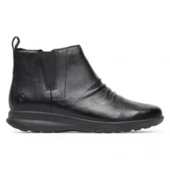 Botki damskie - Un Adorn Mid 2 [black leather] - rozmiar 42 - miniaturka - grafika 1