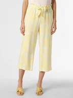 Spodnie damskie - comma - Kuloty damskie, żółty|zielony|wielokolorowy - miniaturka - grafika 1