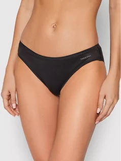 Majtki damskie - Calvin Klein Underwear Figi klasyczne 0000F3843E Czarny - grafika 1