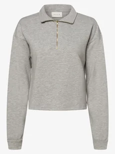 Vila - Damska bluza nierozpinana VIRust, szary - Bluzy damskie - miniaturka - grafika 1