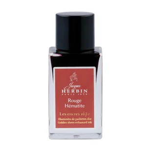 Atrament Jacques Herbin Prestige 1670 15ml Rouge Hematite - Naboje i atramenty - miniaturka - grafika 1