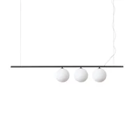 Lampy sufitowe - Lampa wisząca PERLINE SP3 NERO 307008 - Ideal Lux - miniaturka - grafika 1