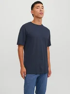 Koszulki męskie - Jack & Jones Koszulka w kolorze granatowym - miniaturka - grafika 1
