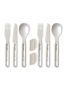 Sztućce turystyczne Sea to Summit Detour SL Steel Cutlery Set 2P - Kuchnia turystyczne i akcesoria - miniaturka - grafika 1