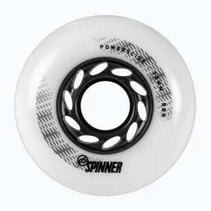 Kółka do rolek Powerslide Spinner 72/88A 4 szt. white - Akcesoria do skatingu - miniaturka - grafika 1