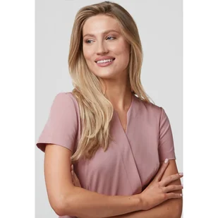 Fartuszek Medyczny Sophia - Blossom Pink Rozmiar: 34 - Odzież medyczna - miniaturka - grafika 4