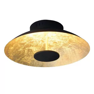 Lampy ścienne - Ścienna lampa salonowa Firenze LED 13W do holu czarna złota - grafika 1