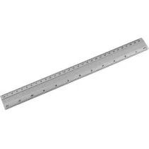 D.rect Linijka aluminiowa 30cm - Linijki, ekierki - miniaturka - grafika 1