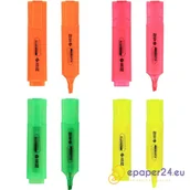 Zakreślacze - Zakreślacz MemoBe różowy - miniaturka - grafika 1