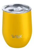 Kubki termiczne - WINK Bottle, Kubek termiczny TUMBLER YELLOW, bez BPA, 350 ml - miniaturka - grafika 1