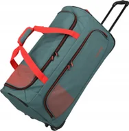 Torby podróżne - Torba podróżna na kółkach Travelite Basics M 89L Green/Orange - miniaturka - grafika 1