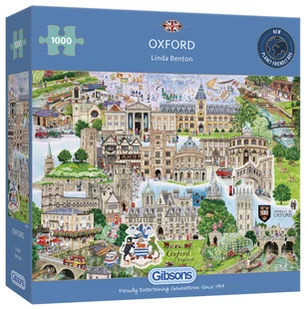 G3 Puzzle 1000 Oksford/Oxfordshire/Anglia - Puzzle - miniaturka - grafika 1
