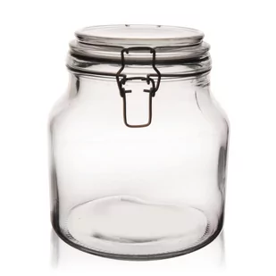 Słoik / pojemnik szklany patentowy 1,85l 126476 - Pojemniki kuchenne - miniaturka - grafika 1