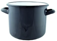 Garnki - Garnek Emaliowany Elo-Pol Bazalt Popiel 22 cm 6 L - miniaturka - grafika 1