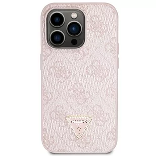 Guess GUHCP15XP4TDSCPP iPhone 15 Pro Max 6.7" różowy/pink hardcase Crossbody 4G Metal Logo - Etui i futerały do telefonów Guess GUHCP15XP4TDSCPP iPhone 15 Pro Max 6.7" różowy/pink hardcase Crossbody 4G Metal Logo - Etui i futerały do telefonów - miniaturka - grafika 3
