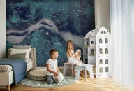 Tapety - Nocne Niebo Gwiazdozbiory Tapeta w Gwiazdy - miniaturka - grafika 1
