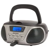 Radioodtwarzacze - Aiwa BBTU-300TN czarno-srebrny - miniaturka - grafika 1