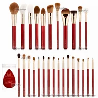 Gąbeczki do makijażu - Many Beauty - Many Brushes Premium - Zestaw 27 profesjonalnych pędzli do makijażu + gąbeczka - miniaturka - grafika 1