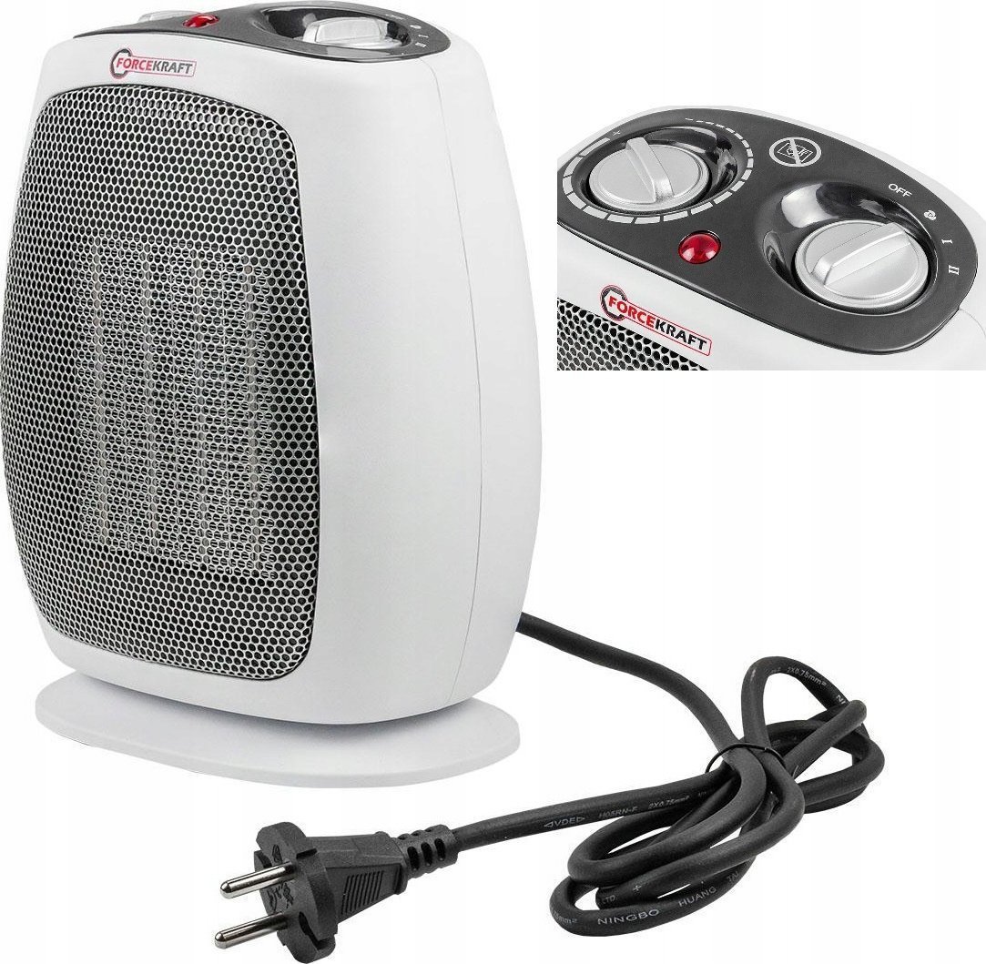 Forcekraft grzejnik elektryczny farelka 1800W 3 tryby