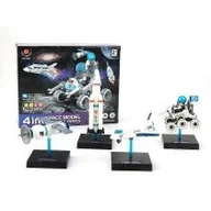 Zabawki konstrukcyjne - Stacja kosmiczna solarna 4w1 Adar - miniaturka - grafika 1