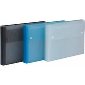 Teczki i skoroszyty - Pentel Teczka z przegródkami A4 - przez. czarna - miniaturka - grafika 1