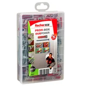 Kołki - Fischer Zestaw kołków rozporowych Profibox Duopower 80 + 80 szt. - miniaturka - grafika 1