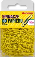 Pinezki - Spinacze do papieru Penmate Żólte 28 mm TT8316 - miniaturka - grafika 1