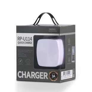 Remax Quick Charge Charger RP-U114 ładowarka sieciowa adapter USB 3.0 3A biały (wtyczka UK) - Ładowarki do telefonów - miniaturka - grafika 3