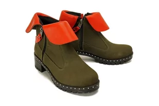 ARTIKER RELAKS 45C919 zielony, botki damskie - Artiker Relaks - Botki damskie - miniaturka - grafika 1