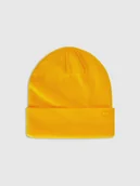 Czapki damskie - 4F czapka zimowa beanie pomarańczowy rozmiar uniwersalny - miniaturka - grafika 1