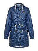 Kurtki i kamizelki sportowe damskie - Schmuddelwedda Płaszcz przeciwdeszczowy w kolorze granatowym - miniaturka - grafika 1