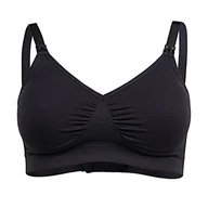 Biustonosze - Medela Comfy Biustonosz bez szwu, Bezprzewodowy, do ciąży i karmienia piersią, z elastyczną opaską i oddychającą tkaniną, Trwały komfort - miniaturka - grafika 1