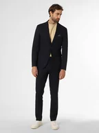 Garnitury - Finshley & Harding Męski garnitur Mężczyźni Slim Fit niebieski jednolity, 42 - miniaturka - grafika 1
