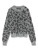 Swetry damskie - Vero Moda Sweter w kolorze szarym - miniaturka - grafika 1