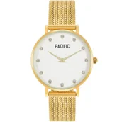 Zegarki damskie - Złoty damski zegarek PACIFIC X6175-04 - miniaturka - grafika 1