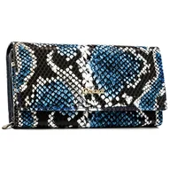 Portfele - Podłużna portmonetka Stylowy damski portfel ze wzorem skóry węża Cavaldi - 4U Cavaldi - miniaturka - grafika 1