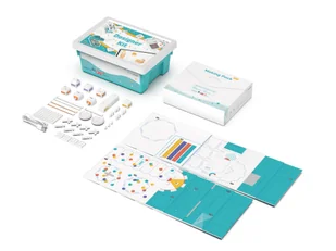 Klocki elektroniczne MODI zestaw Projektanta - Klocki - miniaturka - grafika 1